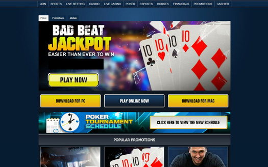 Sportsbetting.ag Poker Screenshot